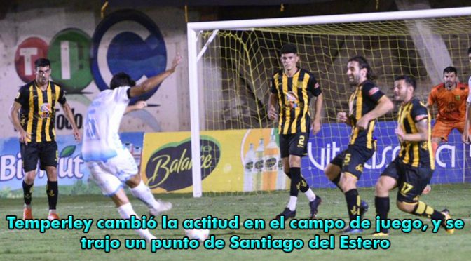 Temperley rescató un punto en Santiago del Estero