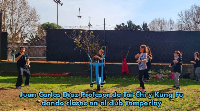 Juan Carlos Díaz, Profesor de Kung Fu y Tai Chi