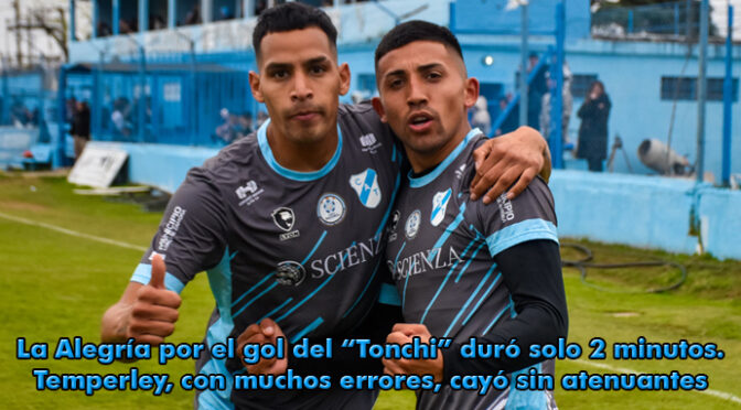 Defensores Unidos 3 – Temperley 1